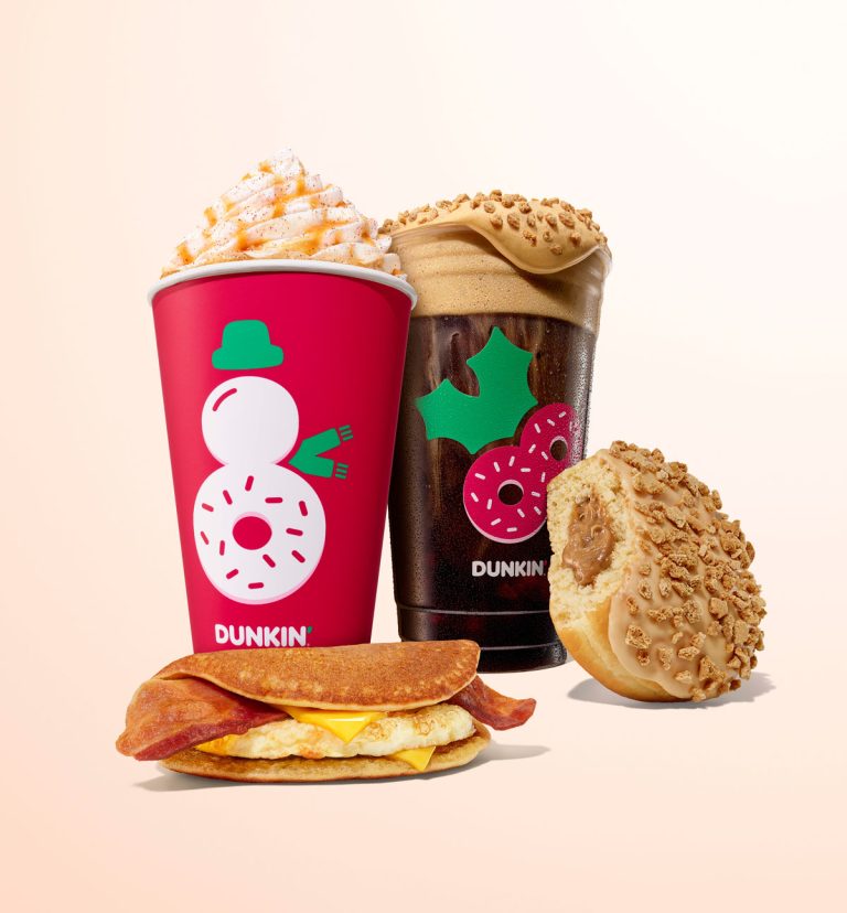 DECK THE HALLS WITH DUNKIN’® NEW COOKIE BUTTER COLD BREW, COOKIE